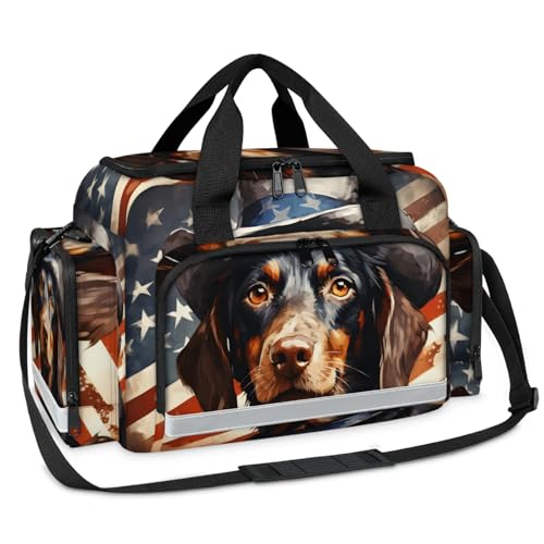 GzLeyigou First Aid Bags Empty, Furry Dog Emergency Bag First Aid Kit Multiple Compartment Kit Carrier On Call Trauma Bag For Paramedics Emergency Medical Supplies Kit