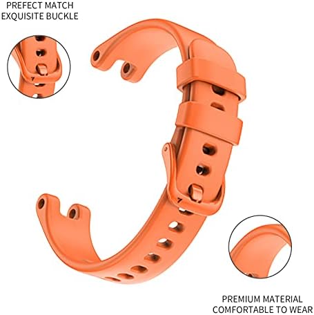 Cinturino In Silicone Per Garmin Lily, Morbido E Regolabile, Ricambio Sportivo Per Uomo E Donna, 140-190 Mm - 5