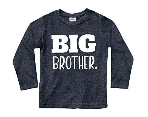 Image of Big Brother Shirt for Toddler Promoted to Best Big Brother Announcement Baby Boys