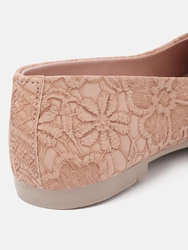 Image of Marc Loire Women's Slip-On Flat Ballerina Shoes for Casual Wear, Party and Formal Occasions