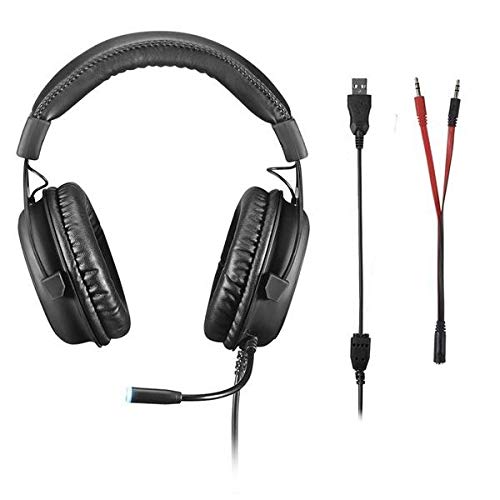 Headset Gamer Volker Warrior Digital Led Azul - PH258 5 Headset Gamer Volker Warrior Digital Led Azul - PH258 - Imagem 5