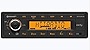 VDO Continental TR7412UB-OR European Style 12v Radio Orange Display Bluetooth (Renewed)