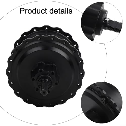 Image of 48V 750W Fat Bike Hub Motor Brushless Rear Wheel Drive 20 24 26 Inch Bicycle Motor, Hub Motor, Rear Wheel Drive Motor(175mm 26inch)