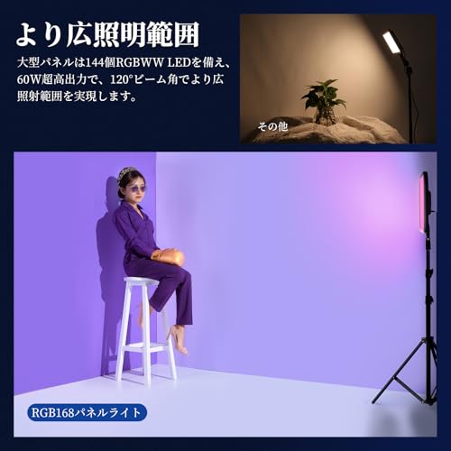 NEEWER RGB168 RGBビデオライト の商品画像 2