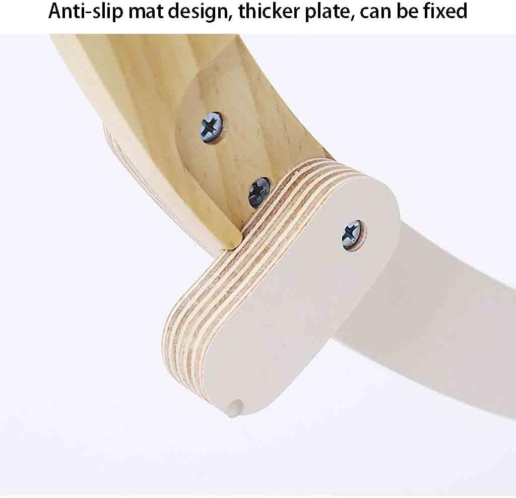 review AKDXMCat Hammock Bed for Indoor,Solid Wood Fancy Kitty Swing,Cat Swing Chair,The Installation is Simple, with a Non-Slip Design at The Bottom,Cat Bed Dog Bed Pet Hammock Bed,Linen
