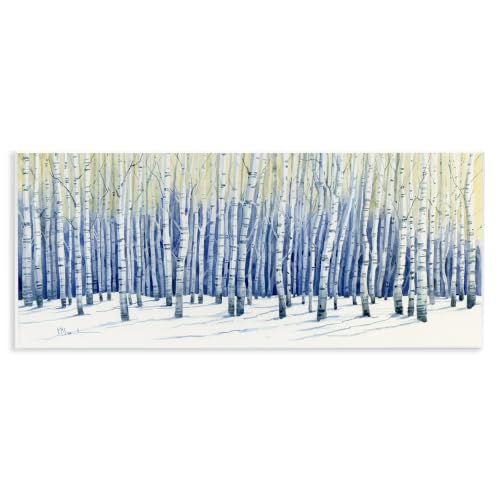 Stupell Industries 'Looming Winter Birch Trees'| Wall Plaque Art