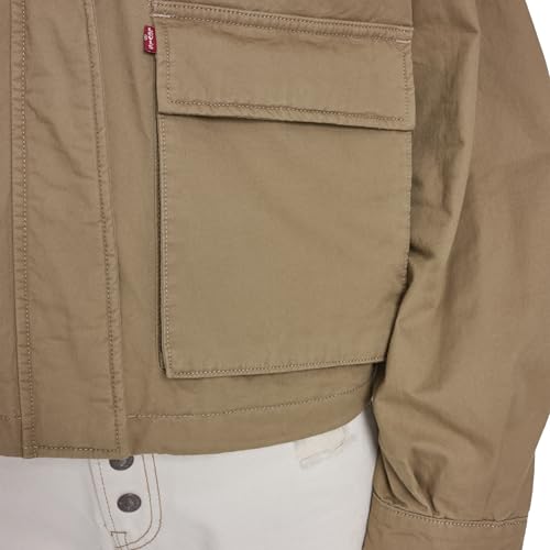 Image of Levi's Women's Cropped Cotton Surplus Jacket