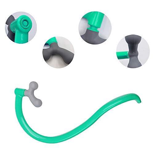 Carelax Self Massage Tool - Original Trigger Point Therapy For Back And Neck, Lower Back Massager, Myofascial Release Tool & Deep Tissue Muscle Massage Stick, Shoulder,Leg,Feet, Green #TOP1