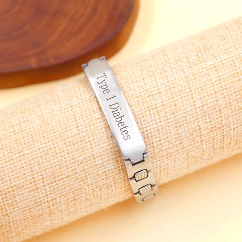 Zircobic Pulsera de Alerta Médica Grabada con Láser “Alergia a la Penicilina”, Hipoalergénica, Ligera, Impermeable, Unisex, Adecuada para Correr, Fitness, Actividades al Aire Libre & Uso Diario - imagen 9