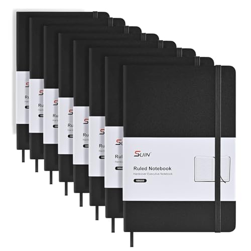 SUIN Lined Journal Notebooks for Work, School & Journaling –