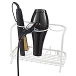 House of Home Hair Dryer Holder Freestanding Hair Accessories Organiser Straightener Holder Rust-Proof Dressing Table Storage