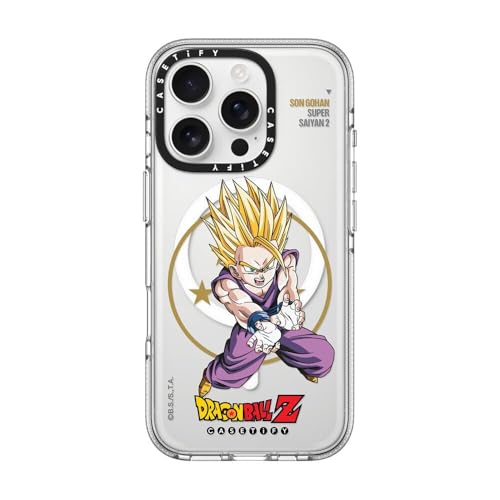 CASETiFY CpNg NA iPhone 16 Pro P[X [ϖh~/NA /MagSafeΉ/Dragon Ball Z Co-Lab] - SUPER SAIYAN GOHAN Case