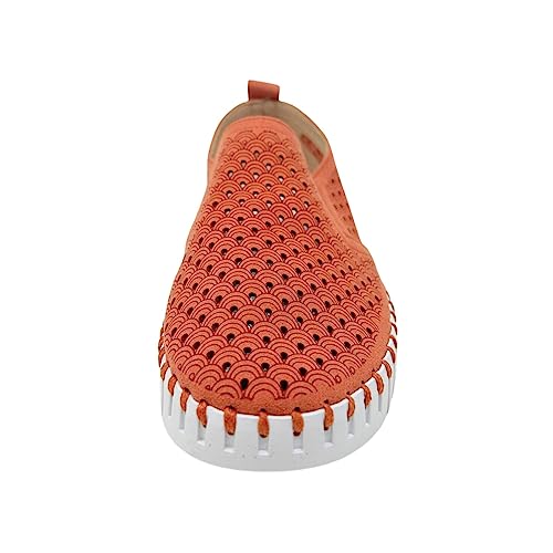 Image of Ilse Jacobsen HORNBAEK Women's Tulip Slip-On Flat | Elastic Side Panels | Lightweight Flexible Comfort.