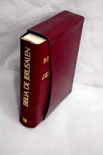 Biblia de Jerusalén. Modelo 0 [Spanish] 843300283X Book Cover