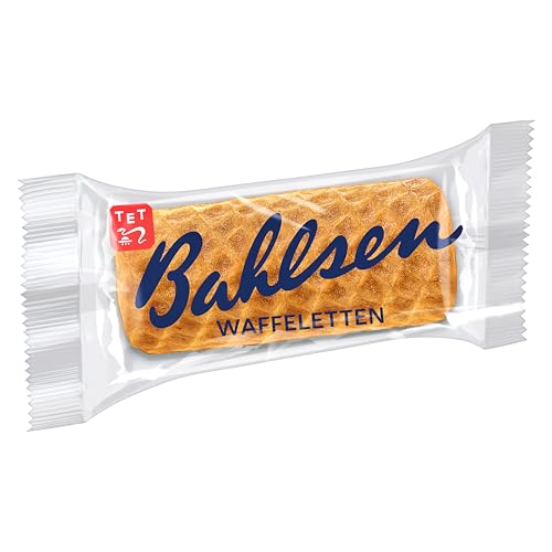 Bahlsen Waffeletten - Theken-Display mit ca. 150 Einzelpackungen - Hauchdünnes Waffelgebäck (1 x 760 g)