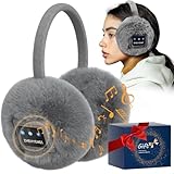 ZHENYEMEI Bluetooth Ear Muffs for Winter Wireless Ear Warmers Headphones with HD Speakers and Microphone for Men, Women