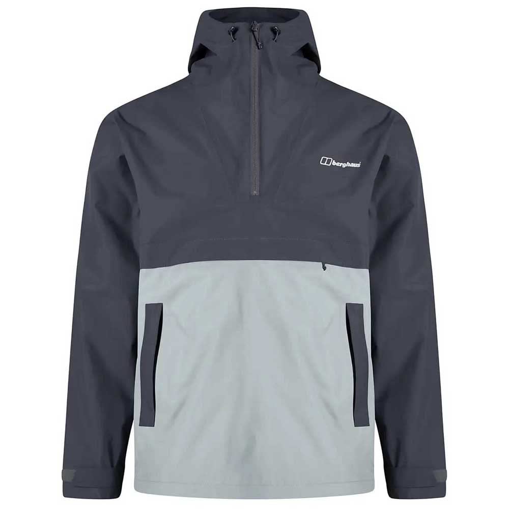 Berghaus Herren Vestment Smock Half Zip Wasserdichte Shell Jacke, strapazierfähiger, atmungsaktiver Regenmantel