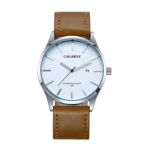 Montre quartz double mouvement homme LULI pour look élégant