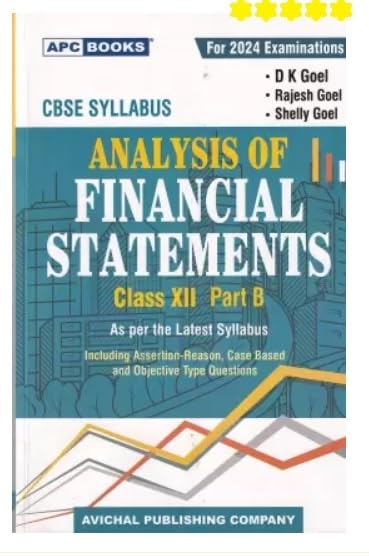Analysis of Financial Statements Book for Class 12 Part B - CBSE - Examination