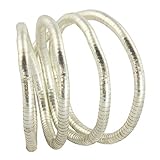 biegsame schlangenkette biegsam,flexibel Freak Scene® Modeschmuck ° biegsame Schlangenkette ° Farbe: Silber 6 mm