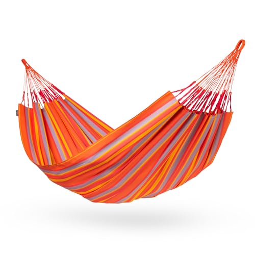 La Siesta® Brisa Toucan Classic Hamac - Détente en Plein Air Résistant, Intempéries Hamac Double, Relaxation Authentique et Confortable