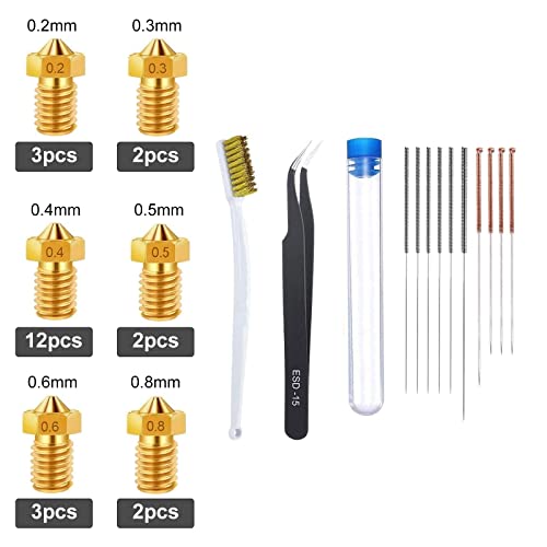 Ugelli per stampante 3D, E3D-V6, set di ugelli per...