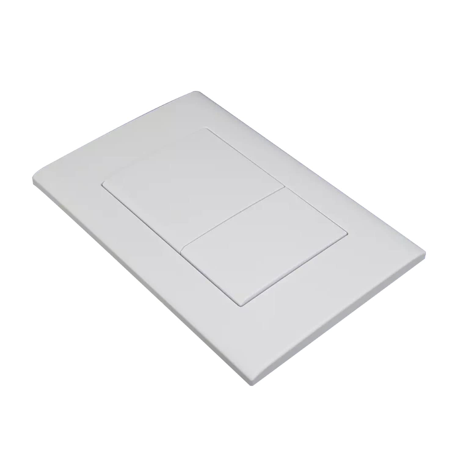 Geberit Duofix Sigma Delta BASIC Drückerplatte Betätigungsplatte 2 Mengenspülung Weiß Matt