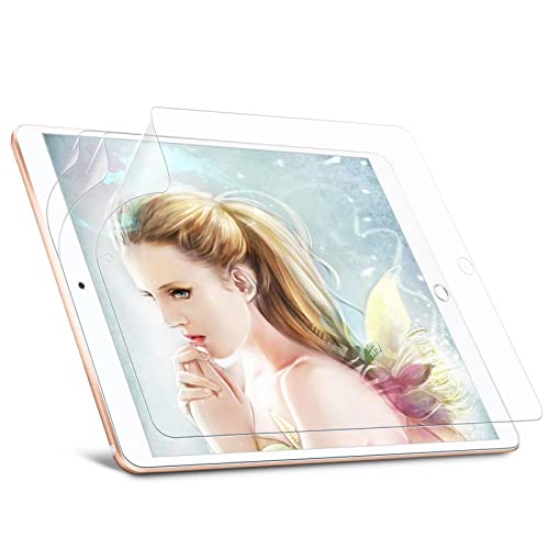 Homagical 3 Stück Paperfeel Schutzfolie für iPad 9/8/7. Generation (10,2 Zoll, alle Modelle), Matte Papier folie für iPad 10,2 Zoll Kompatibel mit Apple Pencil/Kratzfest/Blendschutz