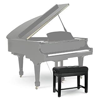 Classic Cantabile Banquette pour piano modèle X noir dépoli - Les Beatles, Paul McCartney, John Lennon, RIngo Starr, George Harrison Classic Cantabile Banquette pour piano modèle X noir dépoli – Image 5