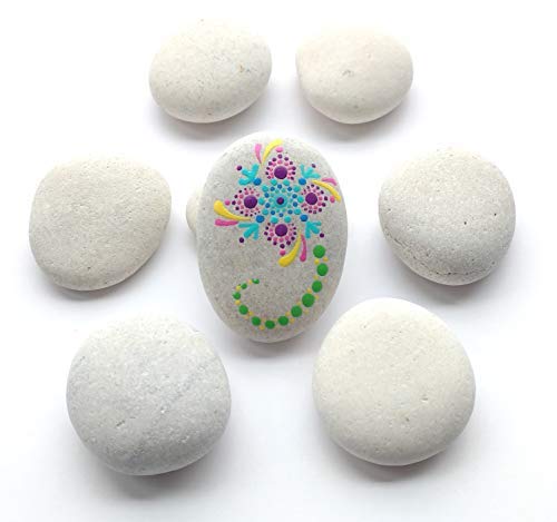 Capcouriers Rocks For Painting 20 Painting Rocks For Rock Painting About 2 inches in length - Thumbnail 5