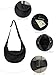 Canvas Tote Bag Hobo Crossbody Bag Fashion Crescent Bag with Zipper Pockets for Shopping Travel for Women and Men