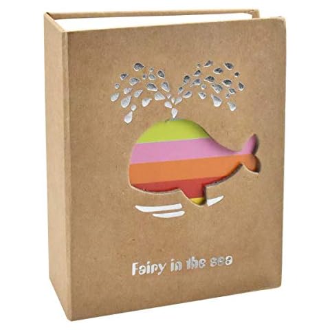 WEONE Photo Albums 6 X 4, Slip In Baby Photo Album Book, 100 Pictures Family Memory Book for Travel Wedding Cover