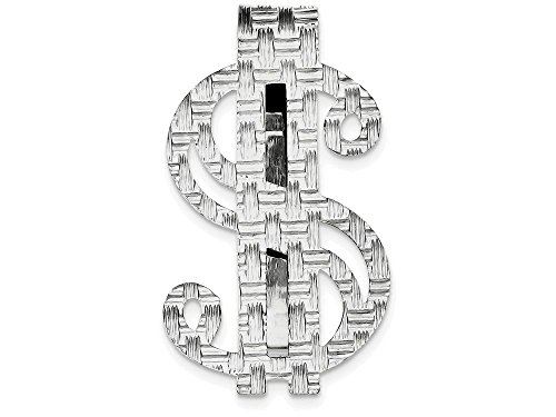 FJC Finejewelers Sterling Silver Dollar Sign Money Clip
