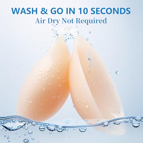 3D Adhesive Bra Strapless Sticky Invisible Push up Reusable Silicone for Women, Waterproof Quick-Drying4