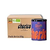 Cherico Chicorée bio – Pack de 6 x 80g (≈ 20 tasses par boîte) - Chicorée soluble sans caféine nature - Riche en fibres - Origine végétale - Notes toastées et noisette - Fabriquée en France