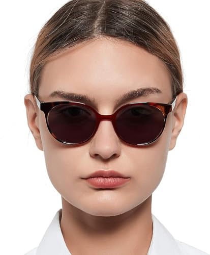 OCCI CHIARI Reading Sunglasses Women UV Protection Outdoor Reader Glasses 0.5 0.75 1.0 1.25 1.5 1.75 2.0 2.25 2.5 2.75 3.0 3.25 3.5 3.75 4.0 (Red, 150)3