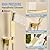 Dasan Dual Rain Shower System with Valve & handheld,Luxury Shower Faucet Set With Ceiling Mounted 12" & 6" Shower Head,Brushed Gold Tandem Shower Head System for Couples 2 Person
