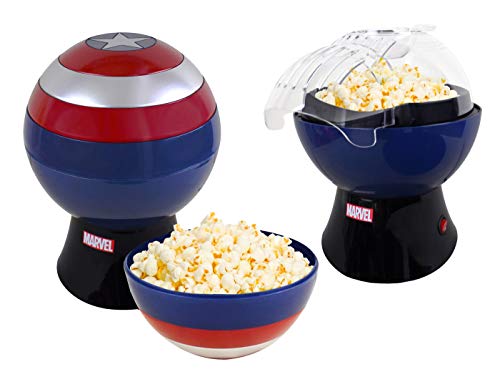 Marvel Legends Captain America Popcorn-Maker – Captain America Shield Popcornschale – Captain America Shield Air Popcorn…
