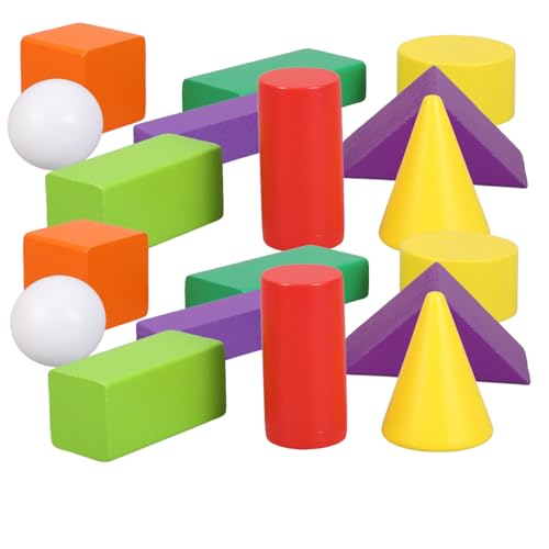 Blocs de construction géométriques pour développer la cognition des formes chez l'enfant