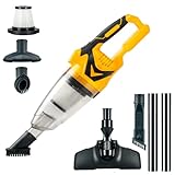 HENYEER Handstaubsauger, 4-in-1 Faltbarer Handstaubsauger, Akku Staubsauger kompatibel mit Dewalt 20V Batterie,10000Pa multifunktionaler Tragbar Staubsauger für Boden, Teppich, Auto (ohne Akku)