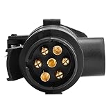 Adapter do Holowania Adapter Płaski 7 do 13 Pin Adapter Przyczepy Okablowanie Złącze Wtykowe Konwerter Adaptera