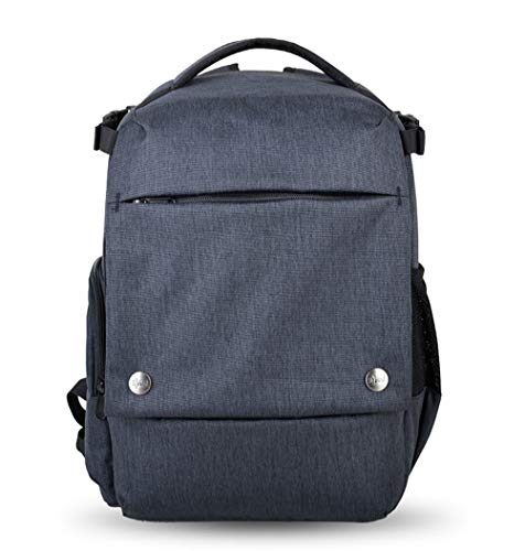 XGLL Mochila Camara Reflex Ultra Ligero Gran Capacidad Cámara Bolsa Mochila fotografia antirobo Profesional,Black