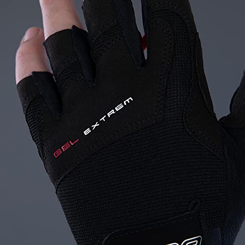 Chiba Uniseks Gel Extrem Rękawice Black L