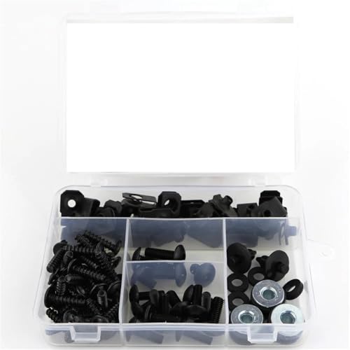Tornillos para Yamaha NMAX 125 y 155 kit completo de carenado negro 2015-2024