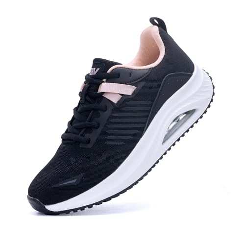 Image of Gyeice Women's Walking Shoes Arch Support Orthotic Breathable Tennis Sneakers for Plantar Fasciitis Pain Relief US 5.5-11