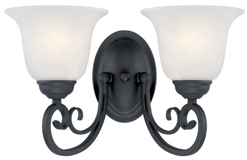 Hardware House 54-4866 Tuscany 2-Light Wall and Bath Light Fixture