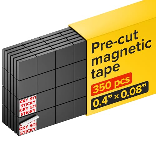 Hyper-Sticky Magnets with Adhesive Backing (350 pcs) -...