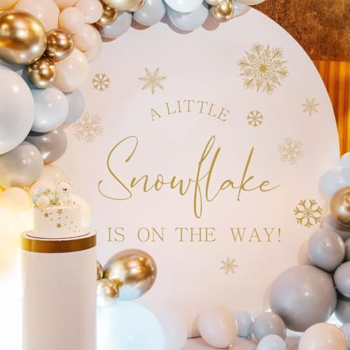 Vinilo decorativo A Little Snowflake is On The Way