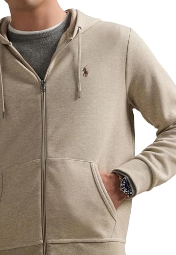 Image of POLO RALPH LAUREN mens Double-knit Full Zip Hoodie