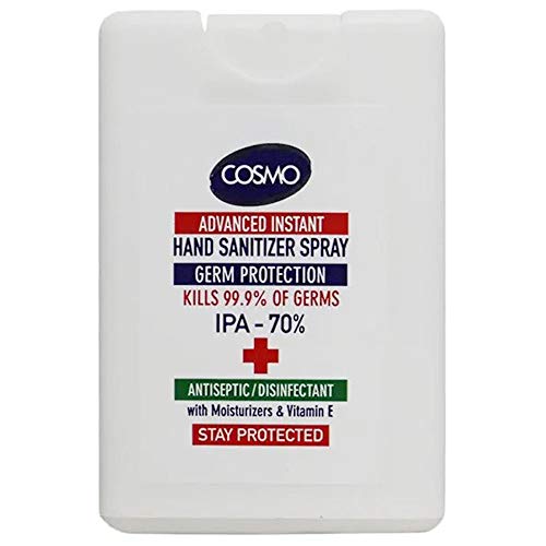 CD COSMO DESIGNS HAND SANITIZER POCKET 15ML SPRAY - 5 PCS